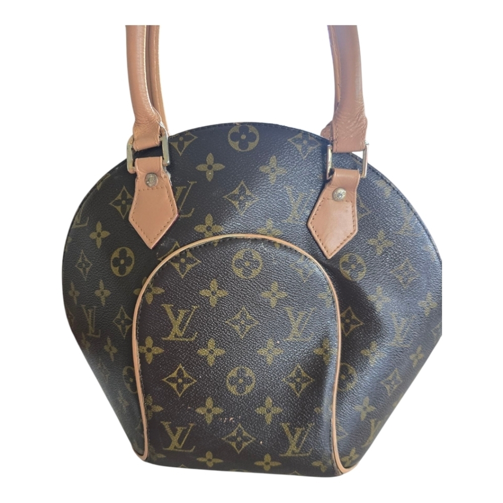 $2700 Louis Vuitton Women Ellipse PM Bucket Handbag Brown Monogram - Picture 4 of 16